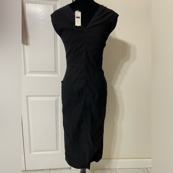 NWT MAEVE By Anthropologie Black Dress size 4 - Picture 2 of 11